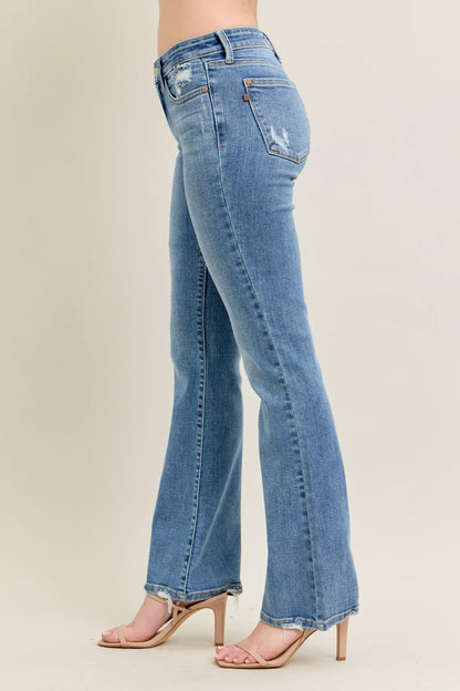 Judy Blue Bootcut Destroy Hem