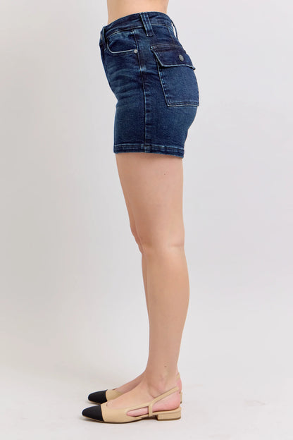 Judy Blue Flap Pocket Shorts
