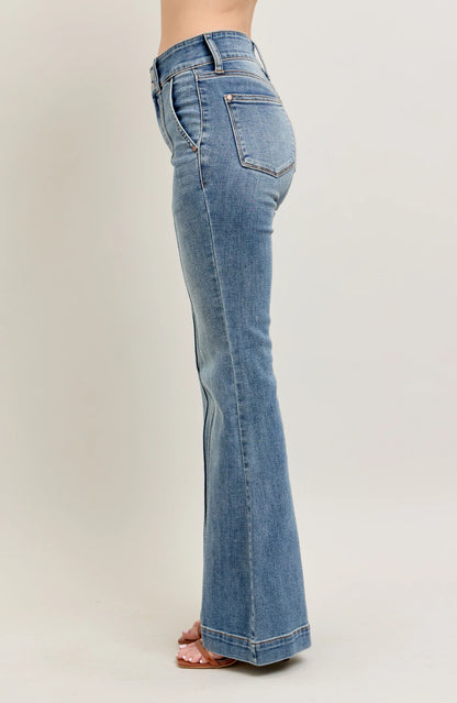 Judy Blue Front Seam Flare