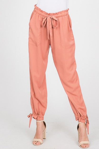 Silky Twill Pants