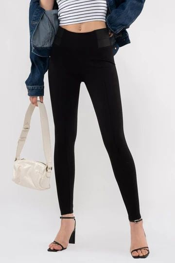 Elastic Waist Leggings