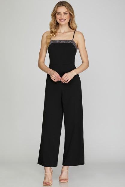 RHINESTONE JUMPSUIT