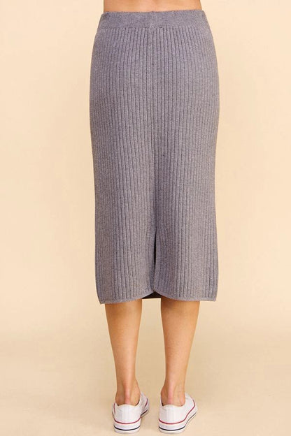 Midi Sweater Skirt