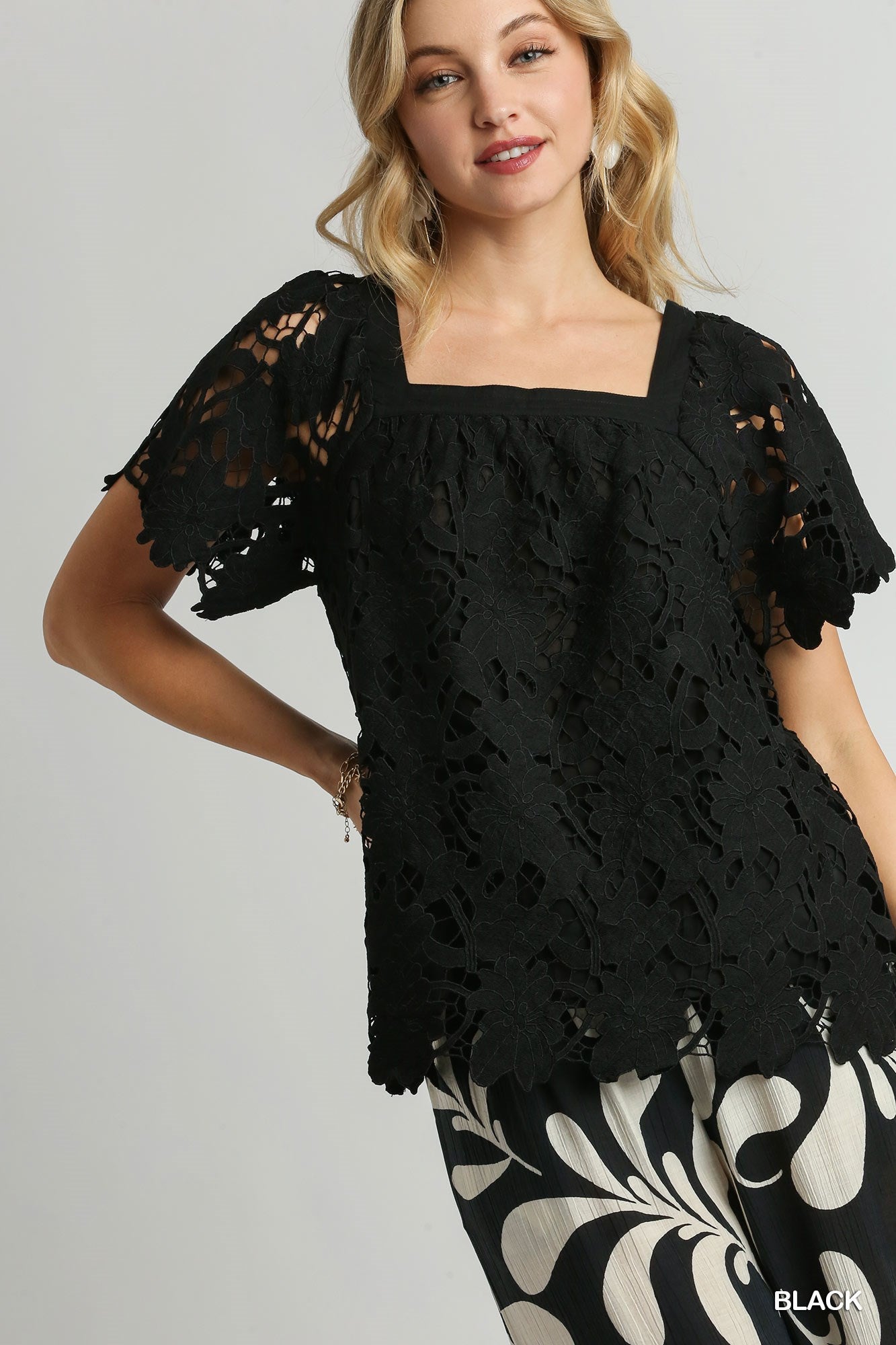 Floral Lace Top