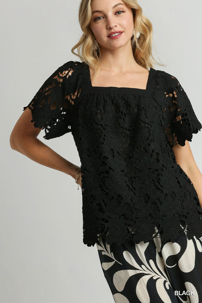 Floral Lace Top