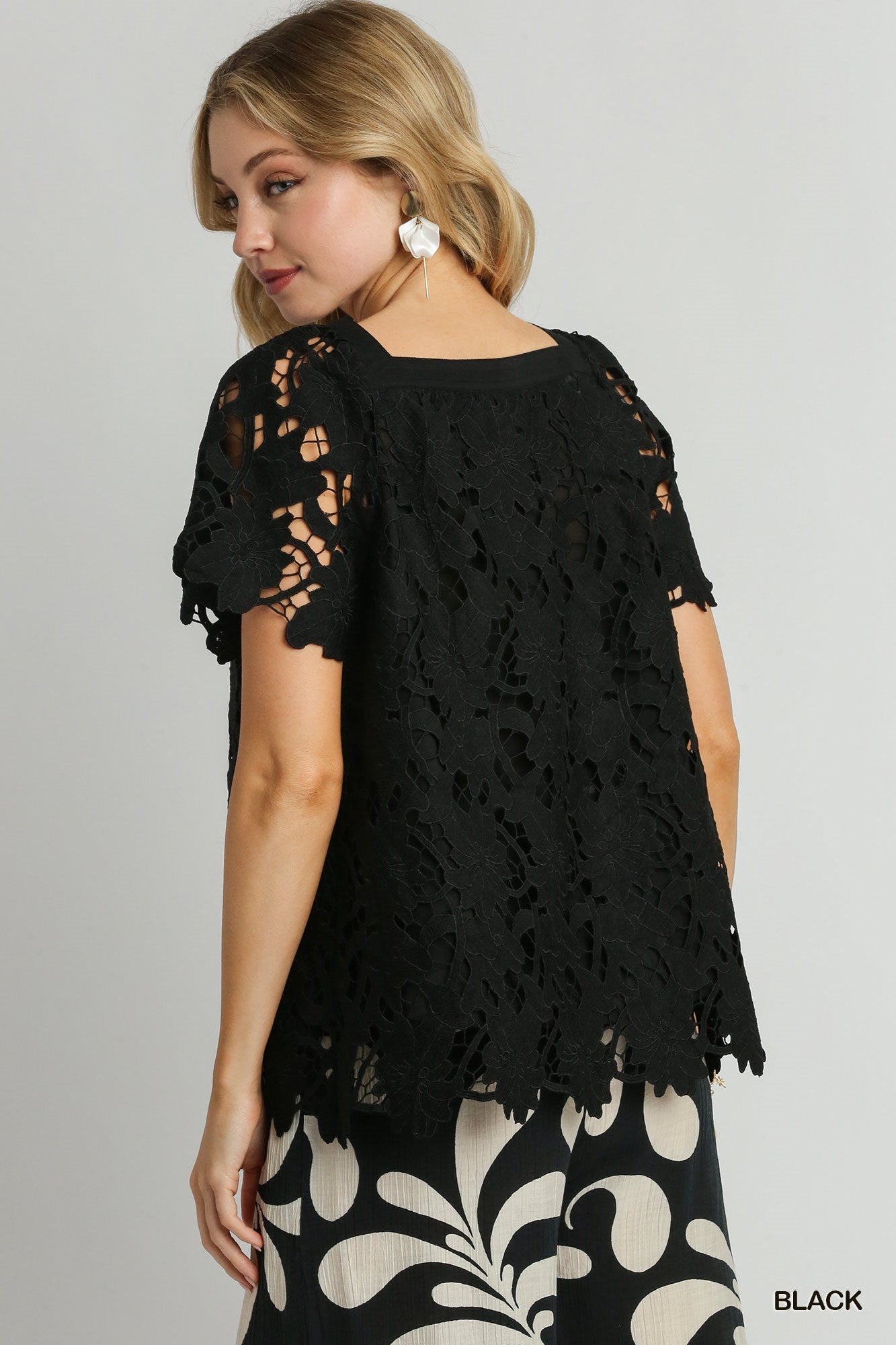 Floral Lace Top