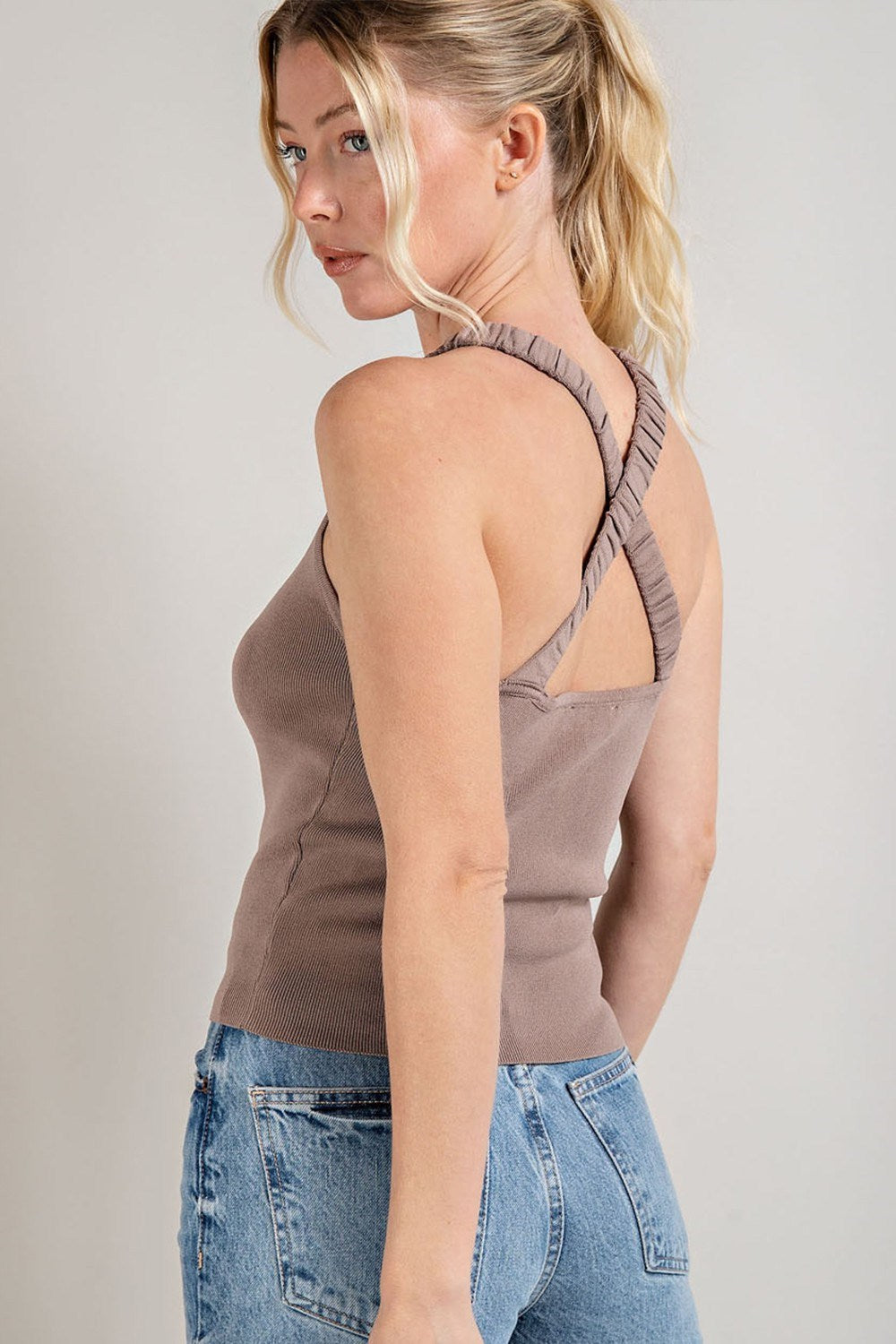 CROSS STRAP TANK