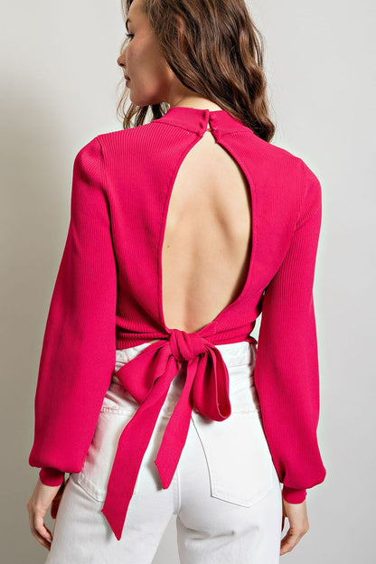 Keyhole Sweater