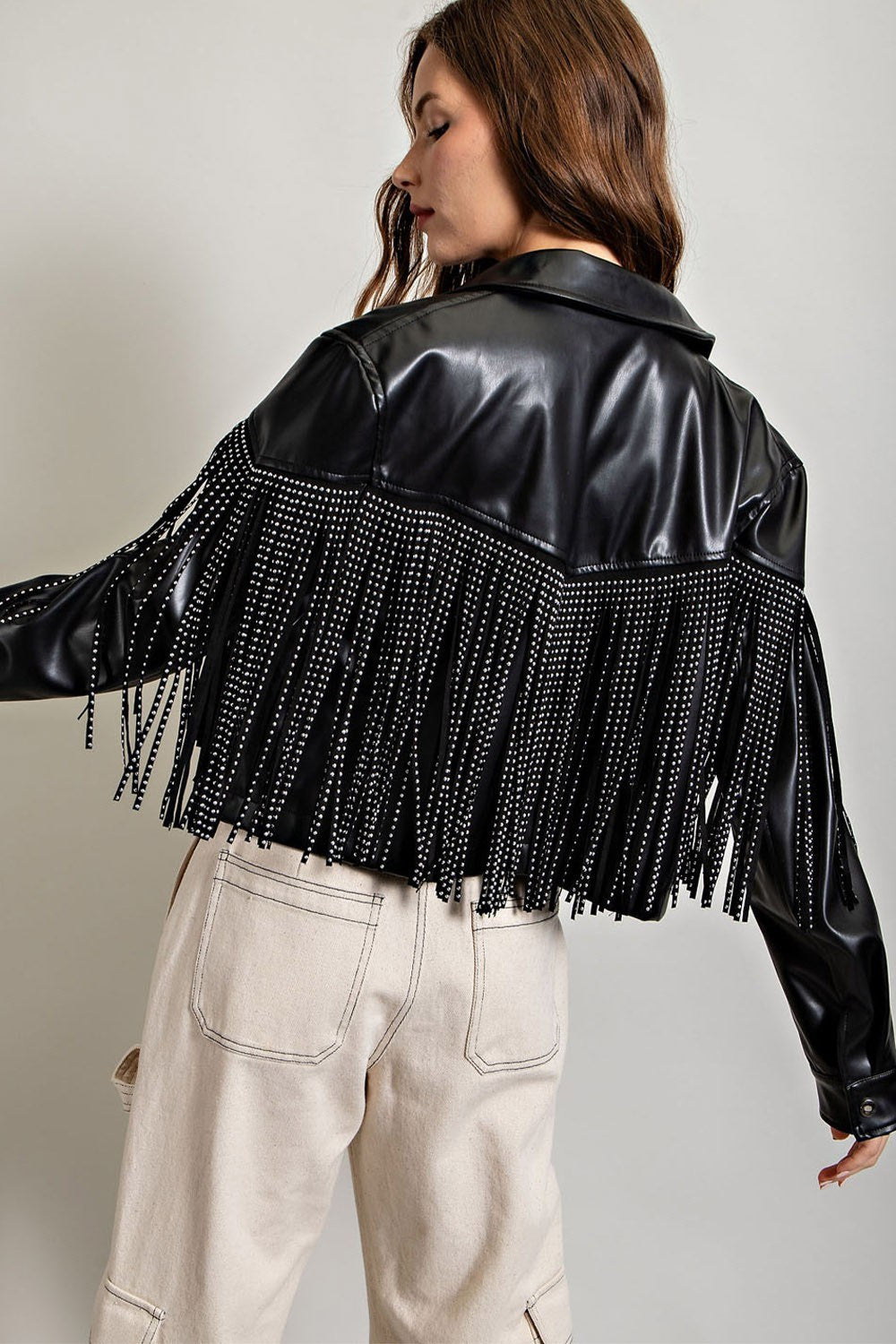 Studded Leather Jacket