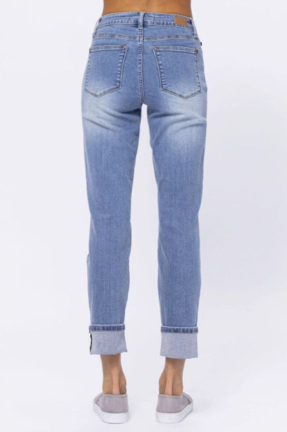 JUDY BLUE VINTAGE WASH BOYFRIEND