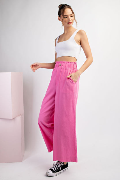 Bubblegum Straight Pants