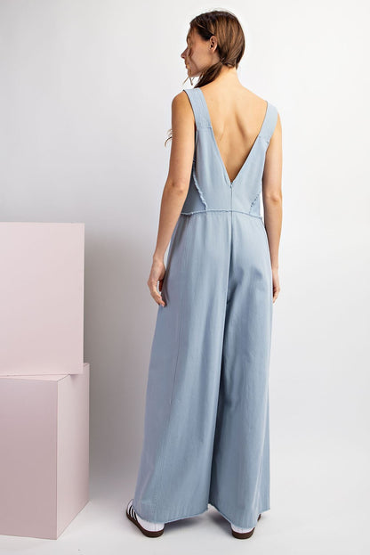 Mineral Washed Jumpsuit