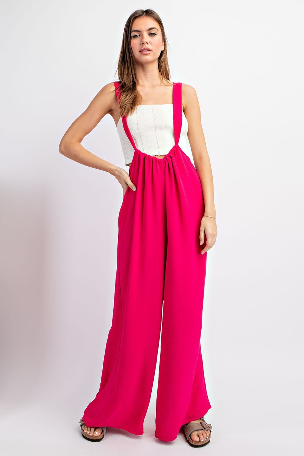Easygoing Cinch Jumpsuit