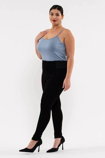 Elastic Waist Leggings