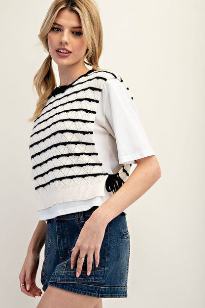 Willow Stripe Top