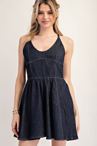 Denim Mini Dress