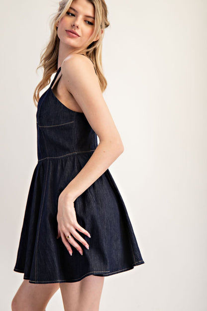 Denim Mini Dress