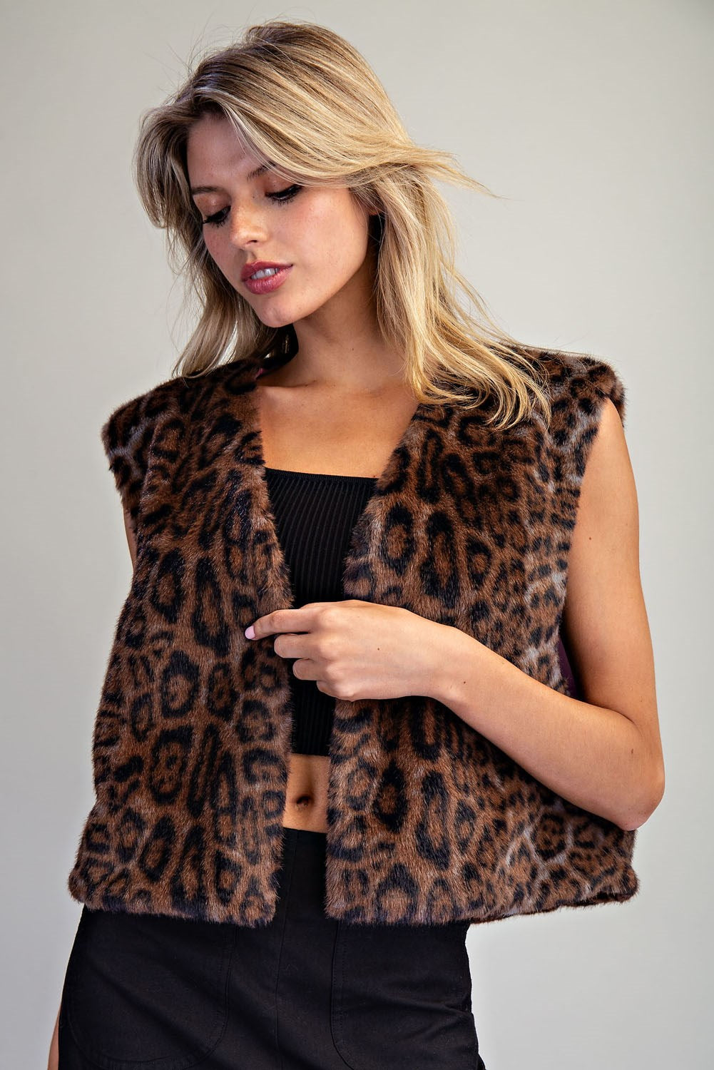 Leopard Kiss Vest