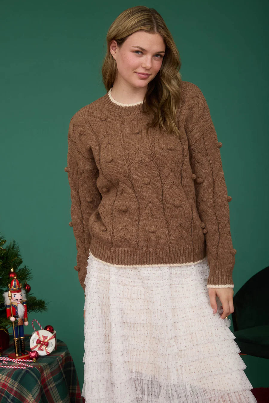 POM POM SWEATER