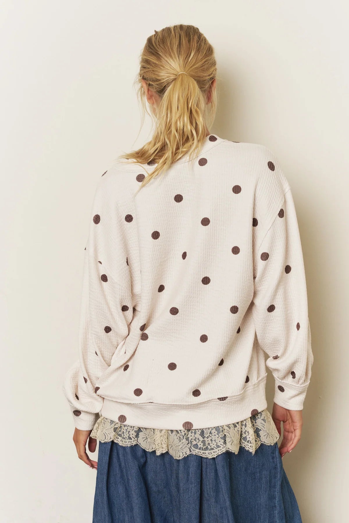 Pretty Me Polka Sweater