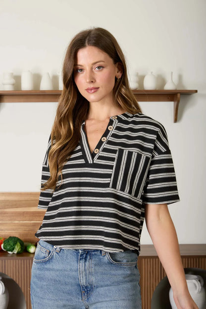 Boxy Henley