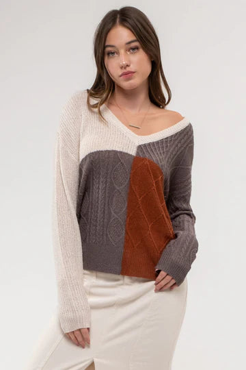 COLORBLOCK SWEATER