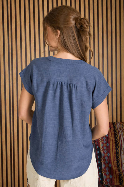 SPLIT BUTTON DOWN