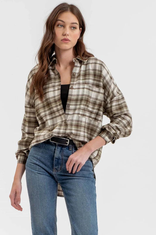 FLANNEL PLAID SHIRT