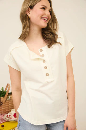Simply Cozy Henley