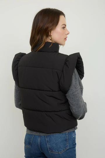 BOW PUFFER VEST