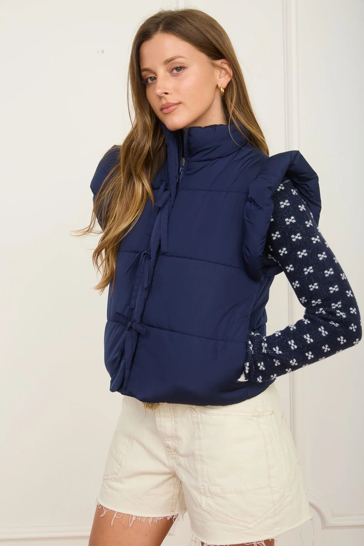 Perfect Bows Puffer Vest