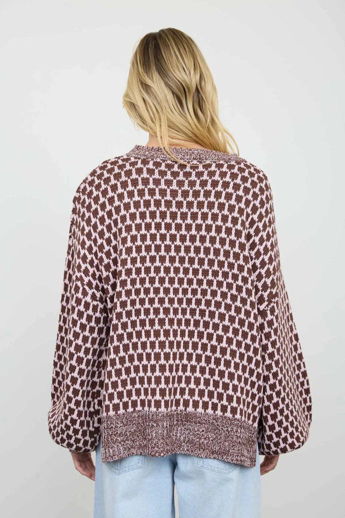 Graceful Geometric Sweater