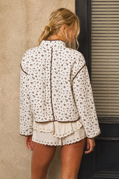Floral Quilted Jacket