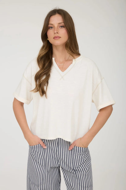 STITCH DROP SHOULDER
