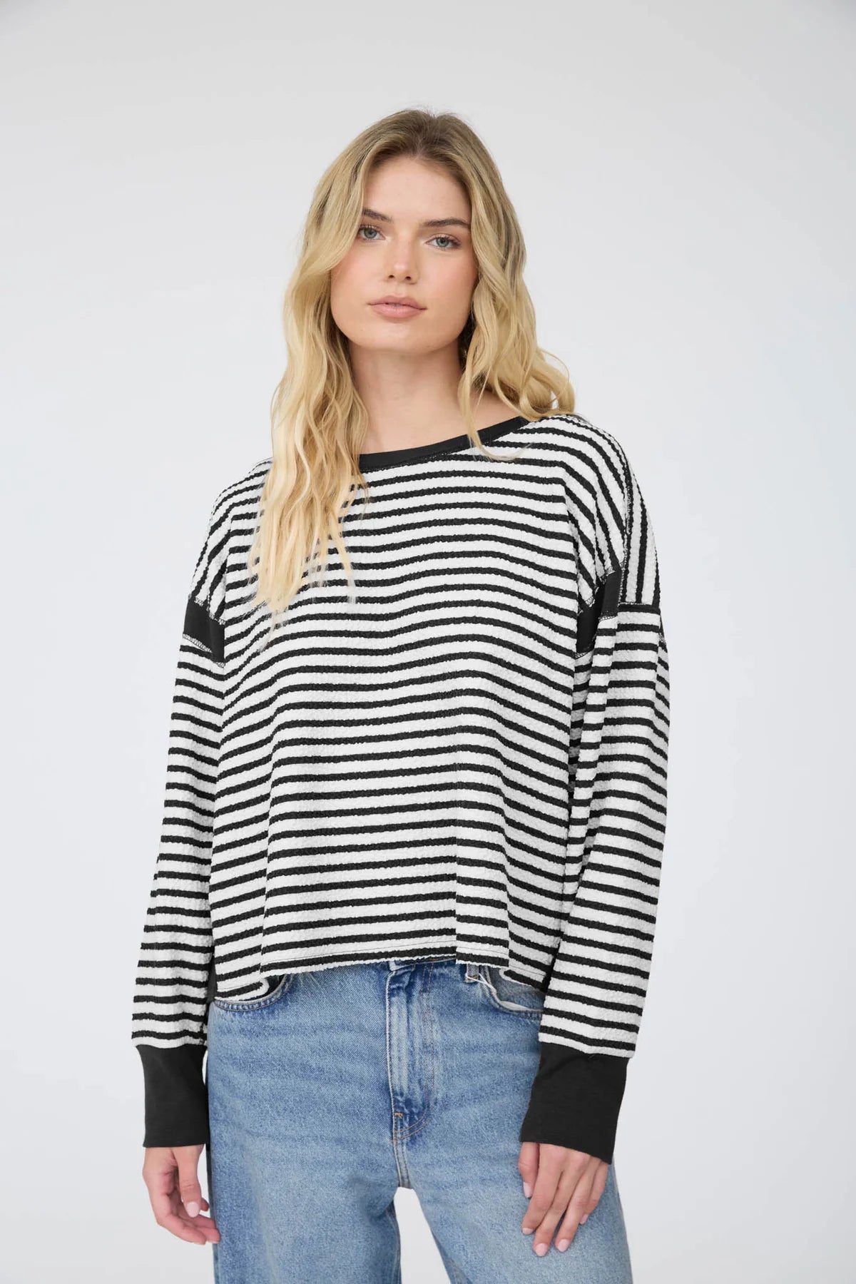 Darling Stripes Open Back