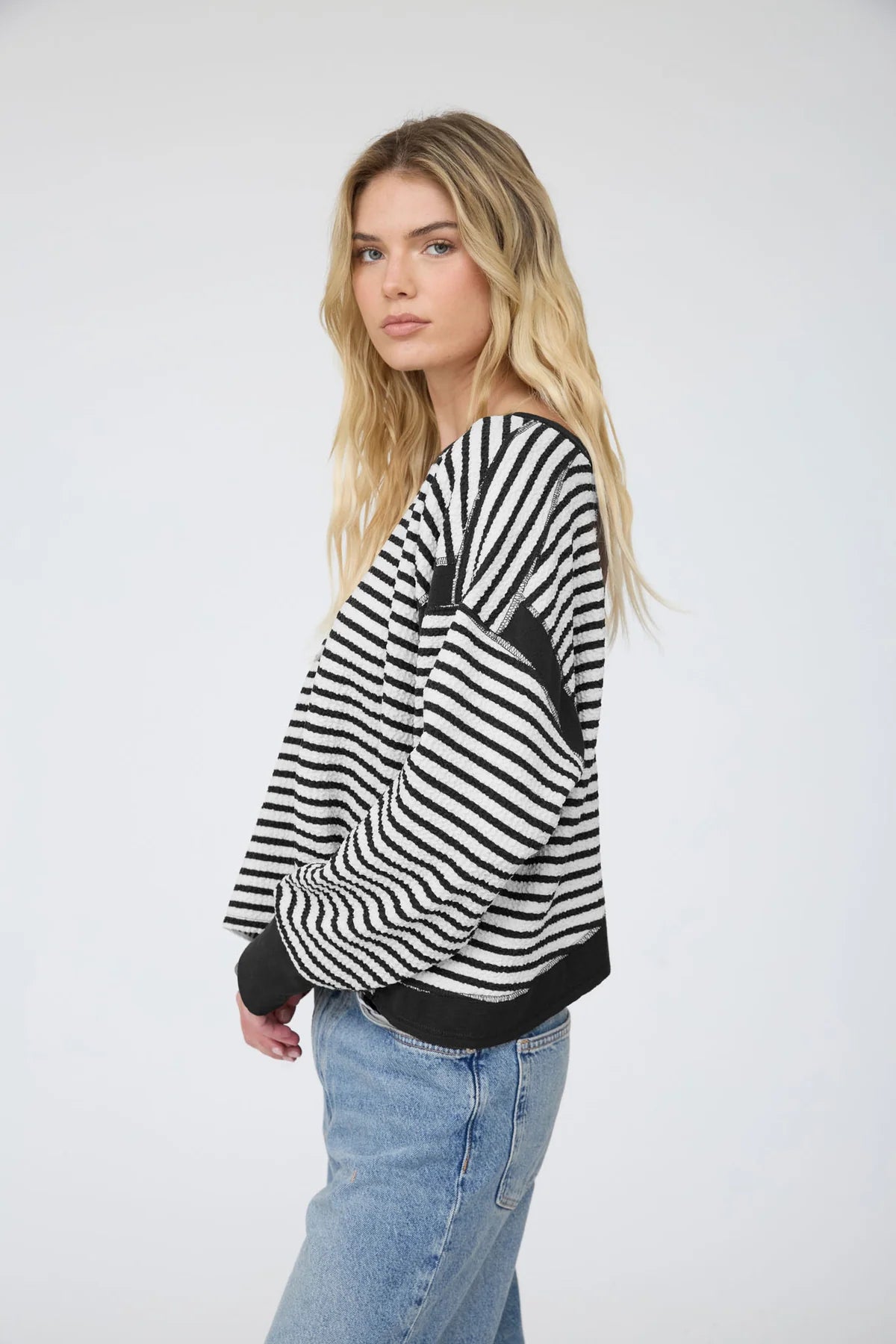 Darling Stripes Open Back