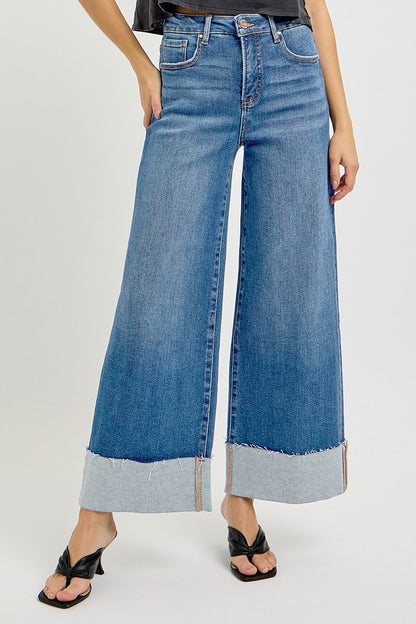 RISEN CUFFED CROPS-HIGH