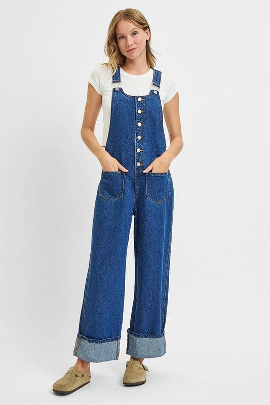 Wide Leg RISEN Overalls