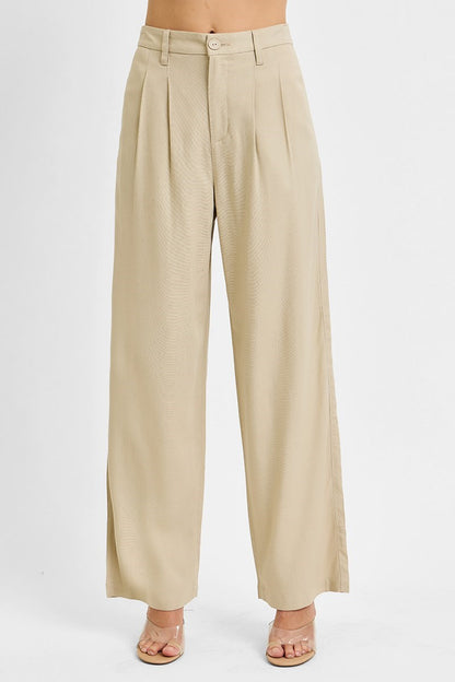 RISEN BAGGY LINEN-HIGH
