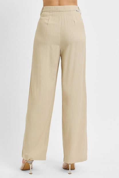 RISEN BAGGY LINEN-HIGH