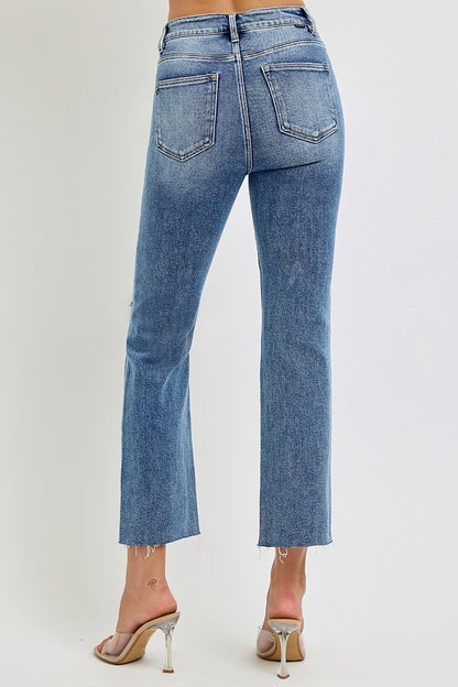 RISEN BUTTON DOWN CROPS-HIGH
