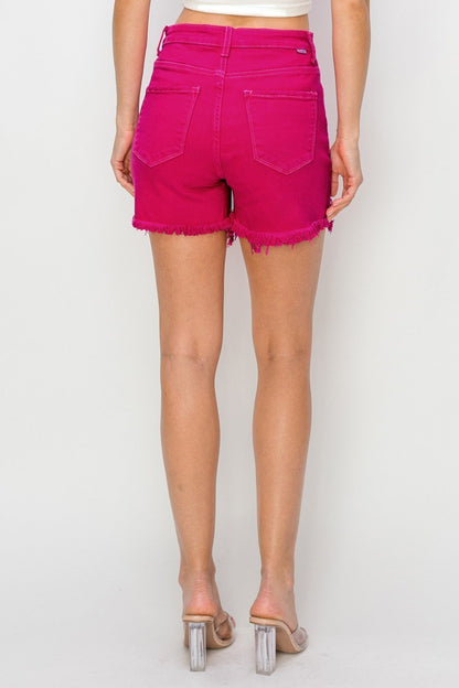 RISEN PINK CROSS OVER SHORTS