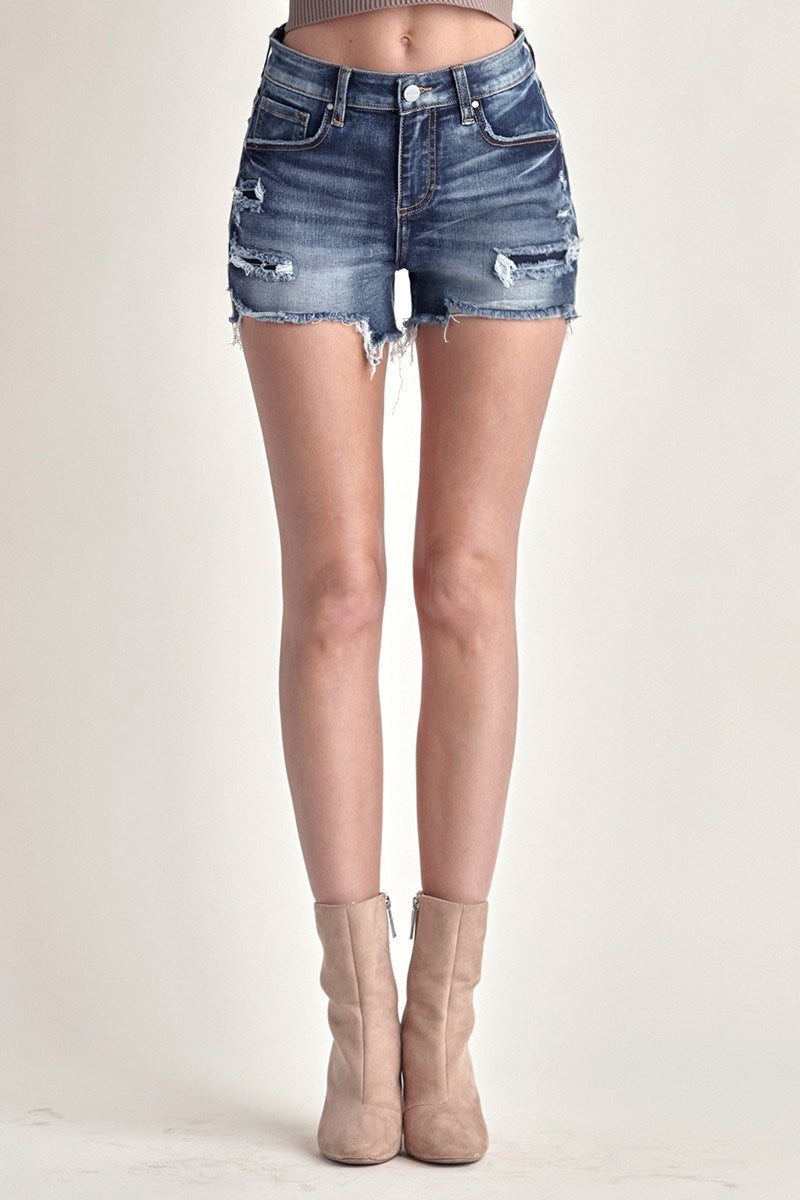 RISEN PATCHED SHORTS-MID