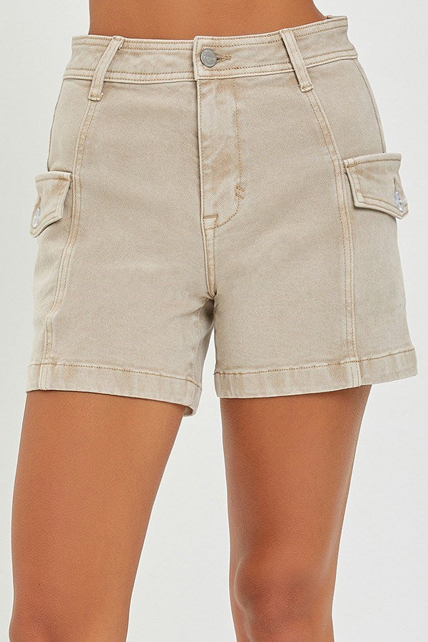 RISEN CARGO SHORTS-HIGH