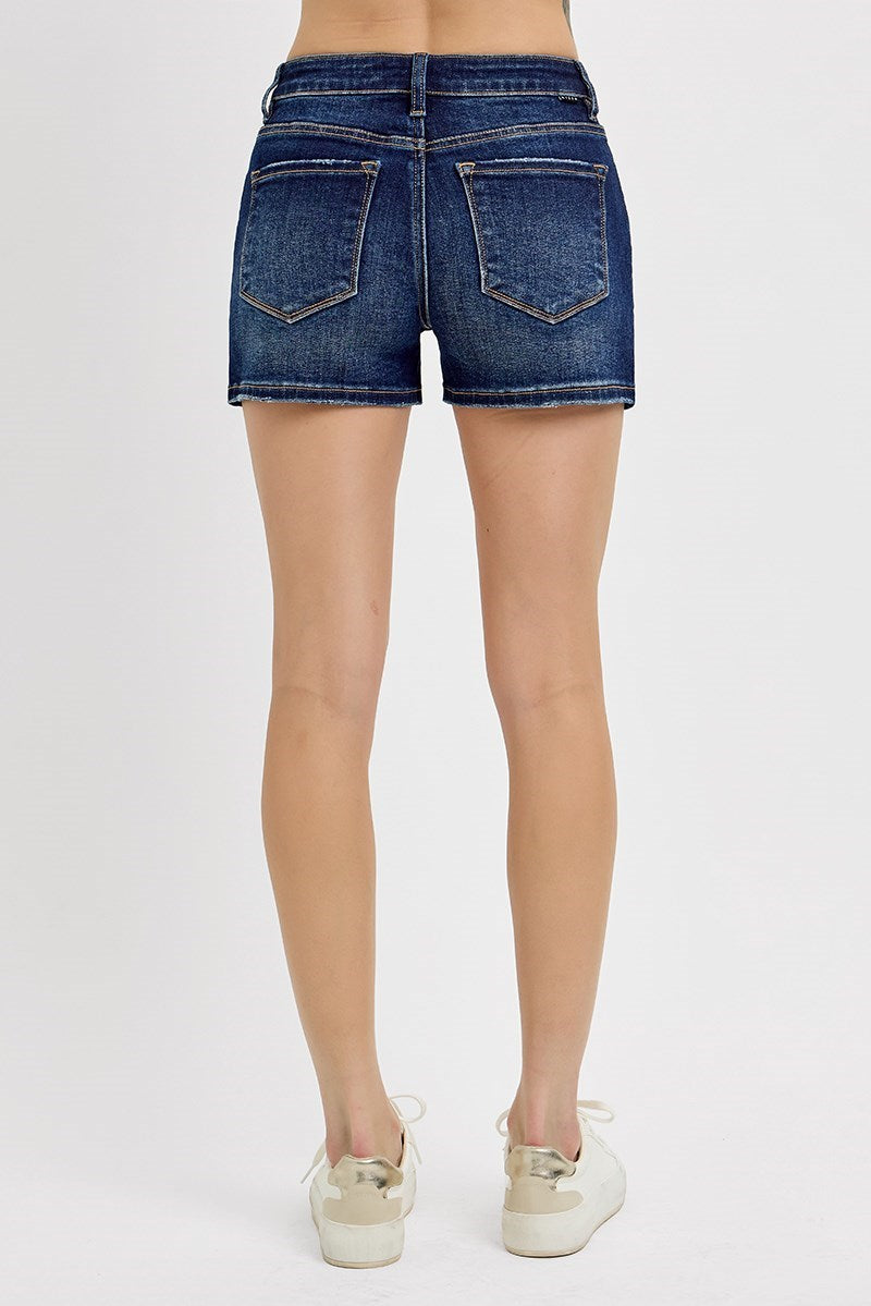 RISEN BUTTON SHORTS-HIGH