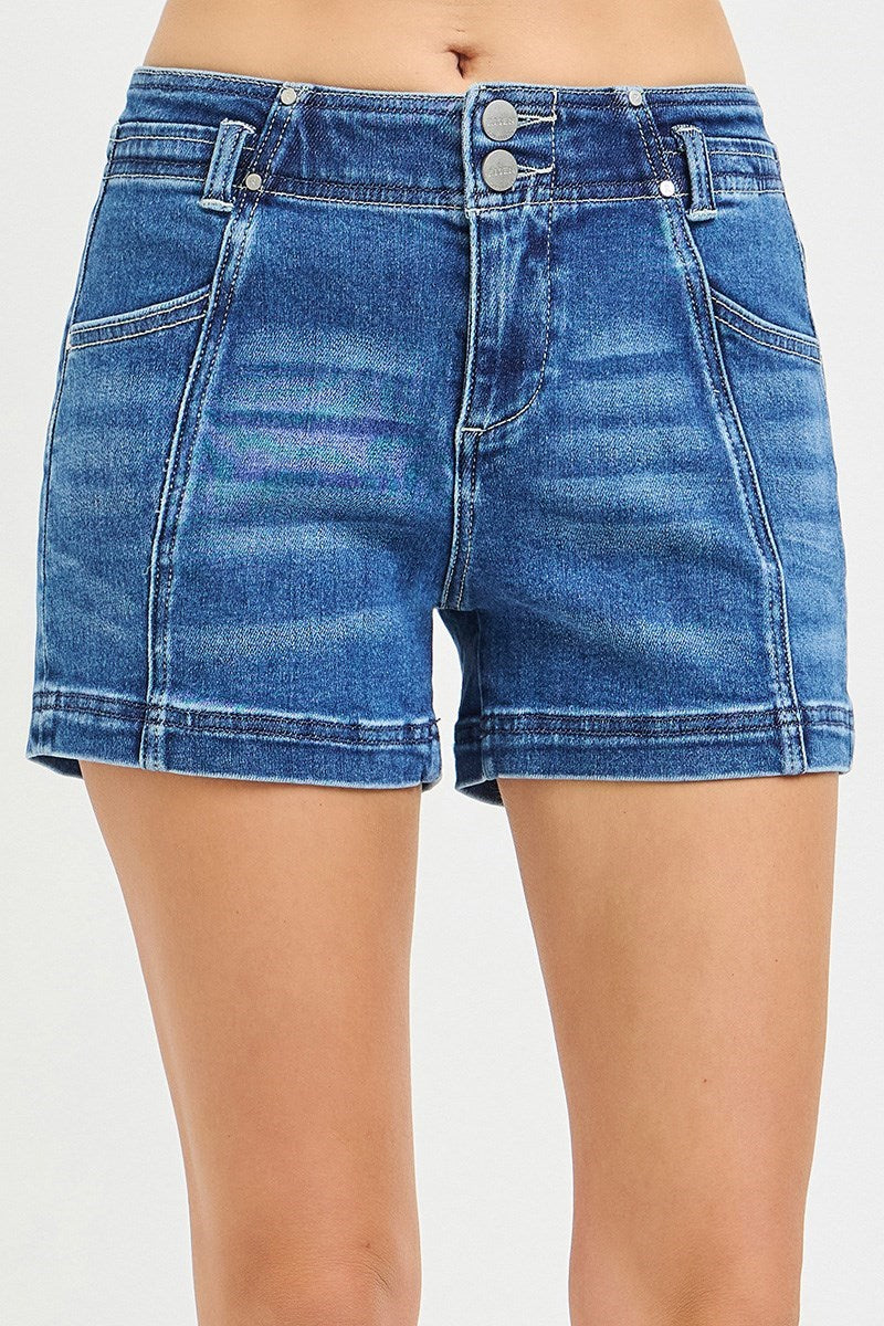 Risen Seam Shorts-Mid