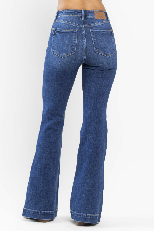 Judy Blue Dark Trouser Flare