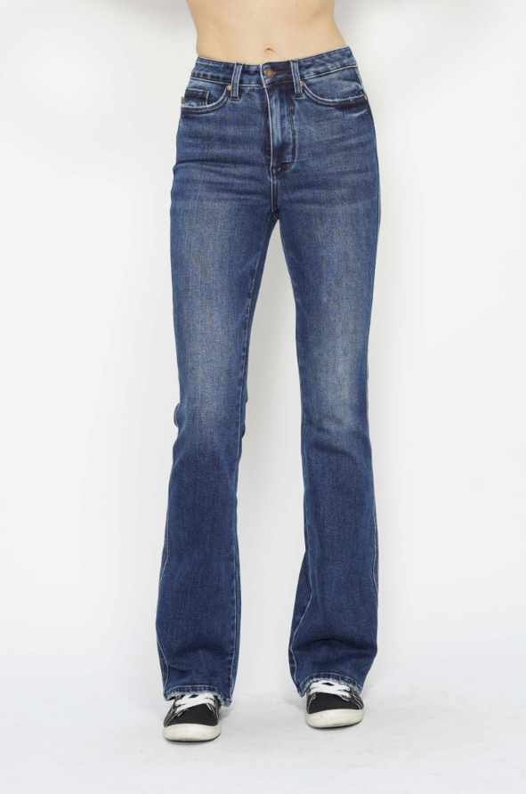 Judy Blue TC Embroidered Bootcut S-R-L