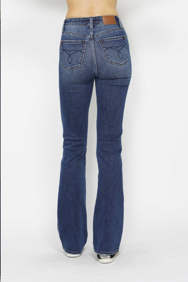 Judy Blue TC Embroidered Bootcut S-R-L