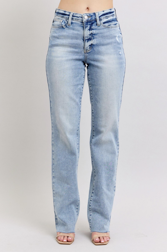 Judy Blue Light Dad Jean